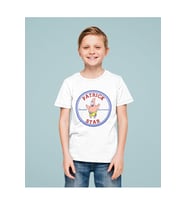 Unisex Patrick Star Baskılı Çizgi Film Süngerbob Çocuk Tişört (1-12 Yaş)