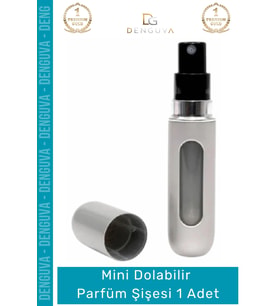 #Parfüm Şişesi Şık Alüminyum Gövde 5 ml Cep Şişesi Taşınabilir Seyahat Boyu Pratik Mini Dolabilir Pa