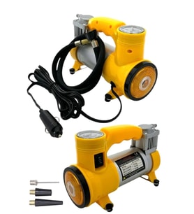 Elektrikli Araba Lastik Şişirme / 150 PSI - 12V / Taşınabilir Metal Hava Kompresörü (5343)