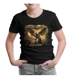 Avenged Sevenfold - Hail to the King Siyah Çocuk Tshirt