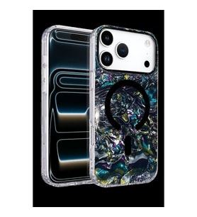 Onegif Apple İphone 17 Pro Mila Dalgalı Magsafe Kapak - Lacivert