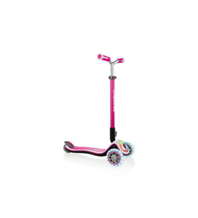 Globber Elite Prime Full Işıklı Scooter - Pembe