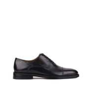 Shoetyle - Siyah Deri Bağcıklı Erkek Klasik Ayakkabı 250-2030