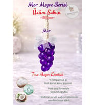 El Yapımı Üzüm Salkım Sabun(Kırmızı-Mor-Yeşil)