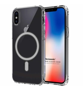 Microsonic Apple iPhone XS Max Kılıf MagSafe Clear Soft Şeffaf (Renksiz)