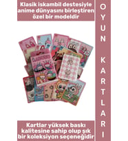 #Oyun Premium Kalite Kolay Yıpranmaz Suya Yırtılmaya Dayanıklı Koleksiyon Anime Karakter Figür Nosta
