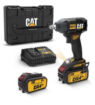 CAT DX72 18Volt/4.0Ah Li-ion Çift Akülü Şarjlı 350Nm Kömürsüz Profesyonel Somun Sıkma