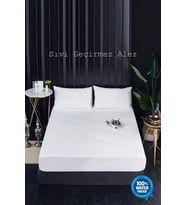 Sıvı Geçirmez Mıcro Fıtted Alez 200x200 (Beyaz)