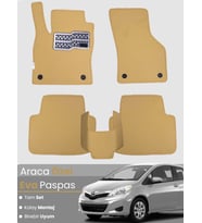 TOYOTA AURİS (2013-2015) Uyumlu EVA Paspas Tam Set–Oto Paspas,Araca Özel,Kolay Montaj