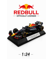 Lisanslı Red Bull Racing RB19 F1 Formula 1 Max Verstappen 1:24 Ölçek Metal Maket Model Araba