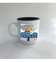 Kudüs İslam'ındır Baskılı Siyah Multi Kupa