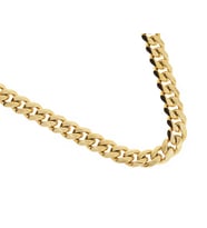 Erkek 6 mm Çelik Zincir Kolye (Gold)