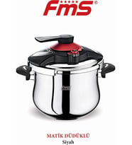 FMS 3010 Matik 6 No 5 Litre Düdüklü Tencere Kırmızı