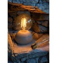 Mode Handcrafted Interiors El yapımı Point Beton Masa Lambası Bürüt Beton Koleksiyonu