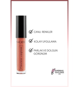 Northcity Dudak Parlakıcısı Flawless Lipgloss No: 06 - Yapışkan Olmayan Parlak Dudak Look'u