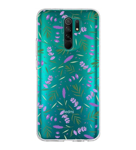 PrintiFy Xiaomi Redmi 9 ile Uyumlu 1mm Slim Fit Water Color 3 Baskılı Şeffaf  Kılıf