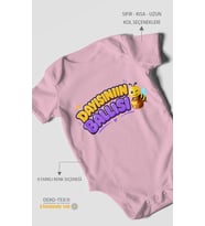 Dayısının Ballısı Kısa Kollu Bebek Body %100 Pamuk
