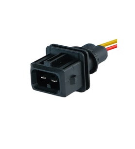 Universal Dişi Soket 2 Pin Kablolu