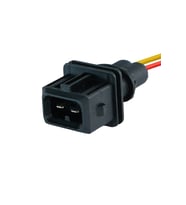 Universal Dişi Soket 2 Pin Kablolu
