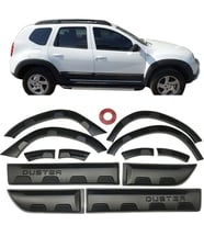 Dacia Duster Kapı Koruma Ve Çamurluk Kaplaması Dodik Seti Plastik 2010-2017