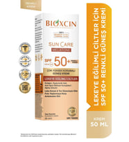 Bioxcin Sun Care Lekeye Eğilimli Ciltler Için Çok Yüksek Korumalı Renkli Güneş Kremi 50 Spf - Leke Tinted