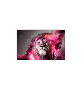 DBSanatevi Lion On Fire Tablo 40 X 60 Cm