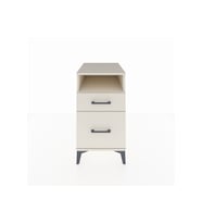Kronos Komodin Tek Raflı 2 Çekmeceli 44x59x80 Aytaşı-Aytaşı