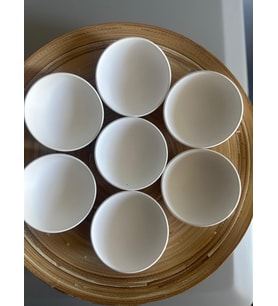 10 Adet Dekoratif Oval Mumluk Kase
