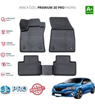 MEGANE 4 ARACA ÖZEL 3D PASPAS 2016 2017 2018 2019 2020 2021