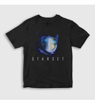Presmono Unisex Çocuk Siyah Transmissions Müzik Starset T-Shirt 493719tt