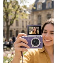 Northcity 4K Dijital Kamera 48 MP Flip Ekran - Vlog ve Fotoğraf Makinesi
