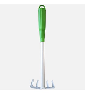 Çelik Bahçe Toprak Tırmığı 315 mm Yeşil Saplı