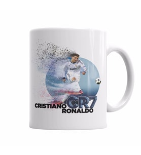 CR7 Cristiano Ronaldo Kupa Bardak Porselen