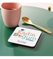 Kişiye Özel Kadın Doğum Uzmanlarına Özel Bardak Altlığı