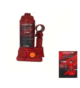 2 Ton Şişe Hidrolik Kriko Üniversal (Kırmızı)