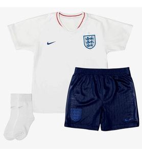 Nike England Home Shirt Word Cup 2018 Baby-Kit İngiltere Çoraplı Bebek Forma Takımı Beyaz