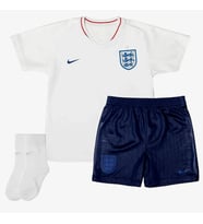 Nike England Home Shirt Word Cup 2018 Baby-Kit İngiltere Çoraplı Bebek Forma Takımı Beyaz