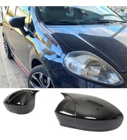 Fiat Punto Batman Yarasa Ayna Kapağı Piona Black ABS 2012-2018