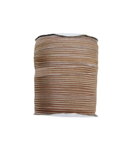 Organze Kurdele 1 CM Kenarı Şeritli  (457 Metre)  Pudra