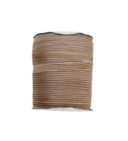 Organze Kurdele 1 CM Kenarı Şeritli  (457 Metre)  Pudra