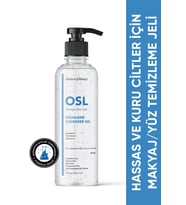 OSL Omega Skin Lab - Hassas Ve Kuru Ciltler İçin Makyaj Ve Yüz Temizleme Jeli - Squalene Cleanser Gel 200ml
