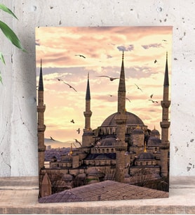 BK Gift İstanbul Tasarımlı Dekoratif Mini Kanvas Tablo 15x20cm-10