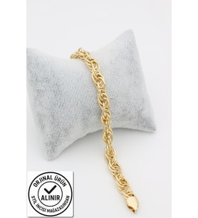 STİL İNCİSİ/XUPING JEWELRY MİLADES MODEL BİLEKLİK (Altın Rengi)