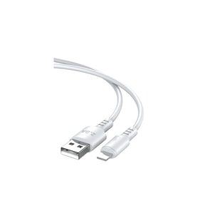 Lightning Şarj Kablosu 2A iPhone Data ve Şarj Kablosu (Beyaz)