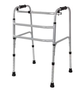 Wolker Yürüteç Hareketli Katlanabilir Walker - Yerli - Demir Profil