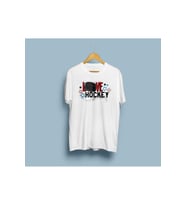 Oversize Love Hockey Tasarım Unisex T-shirt