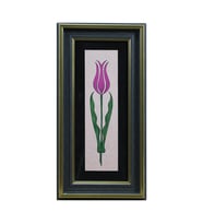 e38 EL İŞÇİLİĞİ SULUBOYA TABLO - 16*32 CM - 6537