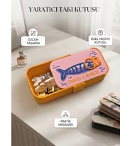 Konserve Balık Tasarımlı Yaratıcı Takı Kutusu ve Dekoratif Düzenleyici