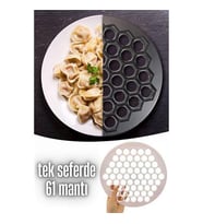 ModaCar Mantı Kalıbı Tek Seferde 61 Mantı Lallula Design