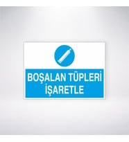 Boşalan Tüpleri İşaretle